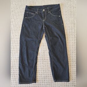 Athleta Dark Blue Ankle Jeans